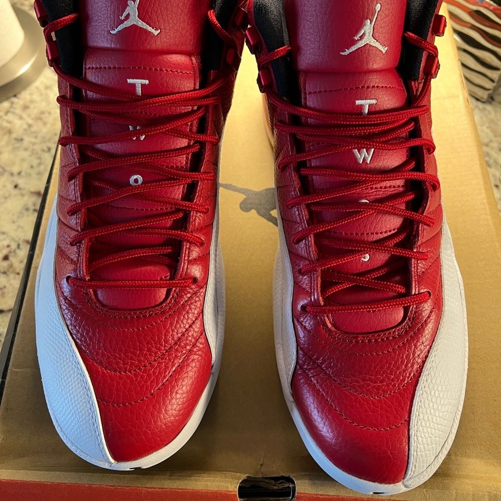 Gently worn Jordan 12 Retros - Gym Red